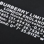 Tee Bbr Letter Black Ss2022