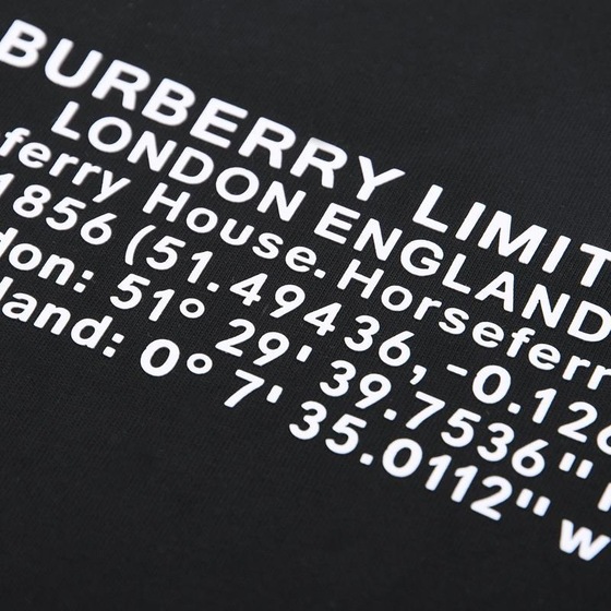 Tee Bbr Letter Black Ss2022