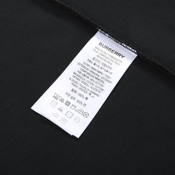 Tee Bbr Letter Black Ss2022