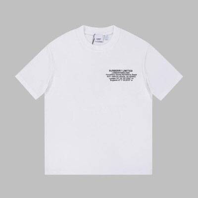 Tee Bbr Letter White Ss2022