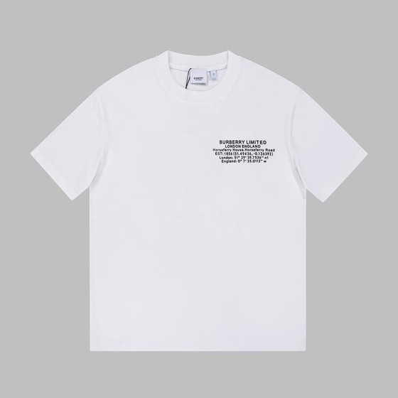 Tee Bbr Letter White Ss2022