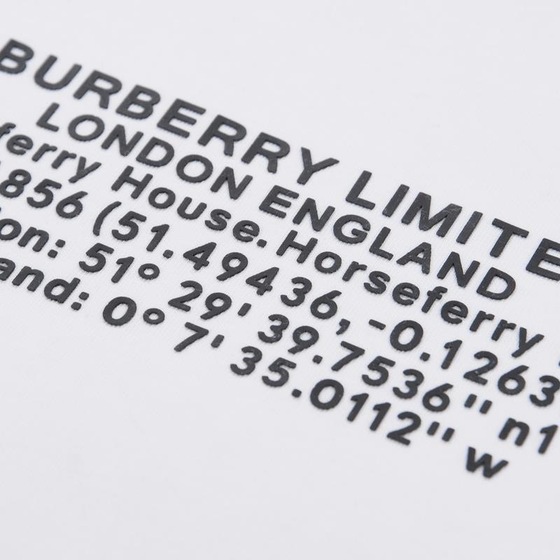 Tee Bbr Letter White Ss2022