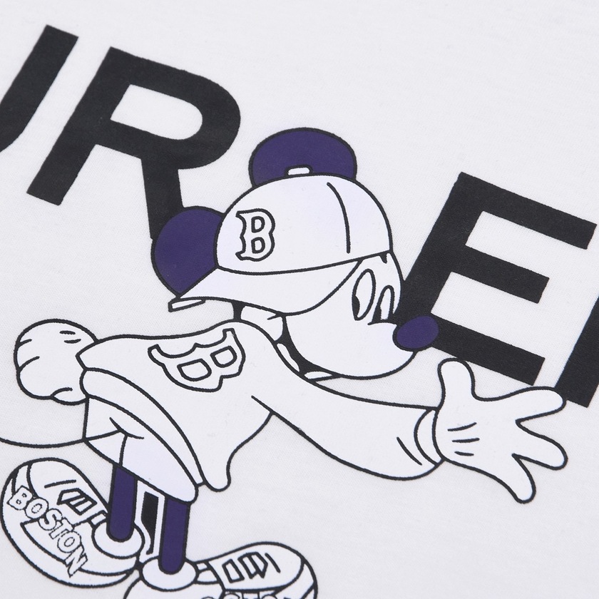Tee Bbr Mickey White Ss2022