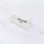 Tee Celine Big Logo Blue White Ss2022