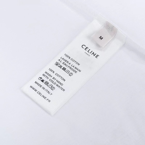 Tee Celine Big Logo Blue White Ss2022