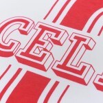Tee Celine Big Logo Red White Ss2022