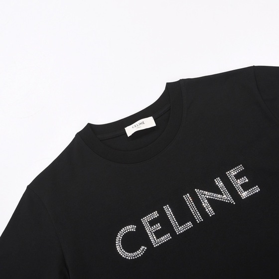 Tee Celine Bling Black Ss2022