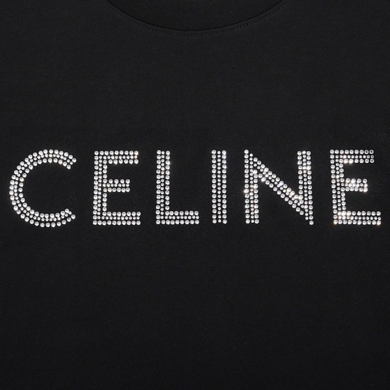 Tee Celine Bling Black Ss2022