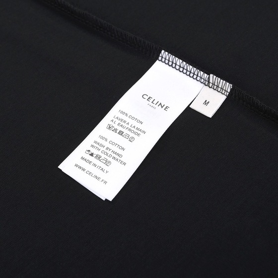 Tee Celine Dog Black Ss2022