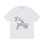 Tee Celine Dog White Ss2022