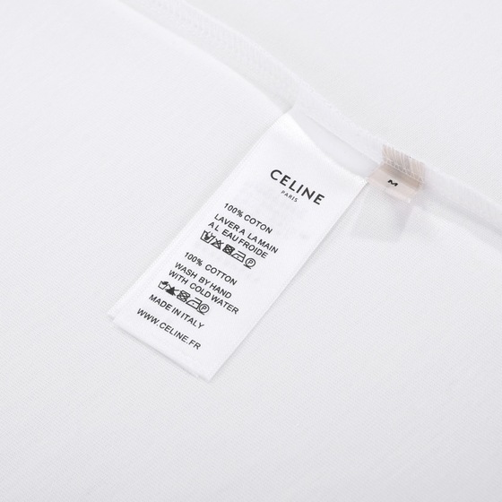 Tee Celine Dog White Ss2022