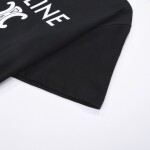 Tee Celine Logo Black Ss2022