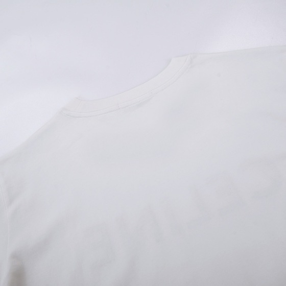 Tee Celine Logo Bling White Ss2022