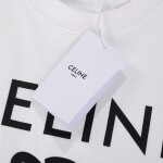 Tee Celine Logo White Ss2022