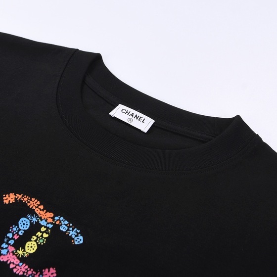 Tee Chanel Mutil Black Ss2022