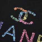 Tee Chanel Mutil Black Ss2022