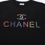 Tee Chanel Mutil Black Ss2022