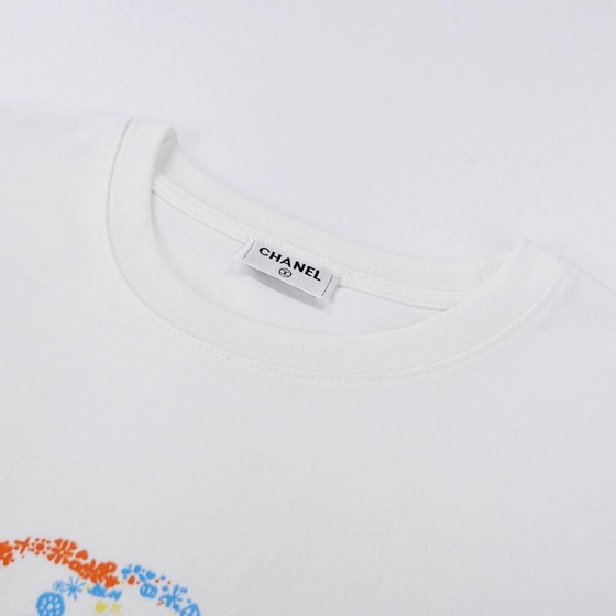 Tee Chanel Mutil White Ss2022