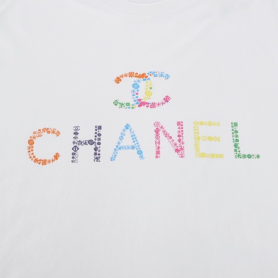 Tee Chanel Mutil White Ss2022