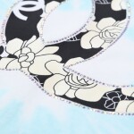 Tee Chanel Tie Dye Blue Ss 2022