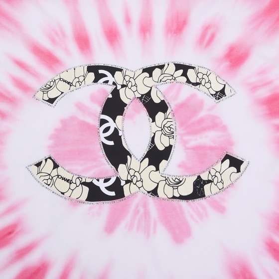 Tee Chanel Tie Dye Pink Ss 2022