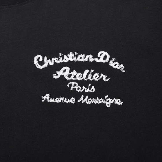 Tee Dior Atelier Black Ss2022
