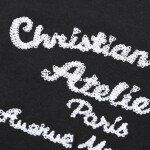 Tee Dior Atelier Black Ss2022