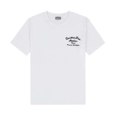 Tee Dior Atelier White Ss2022