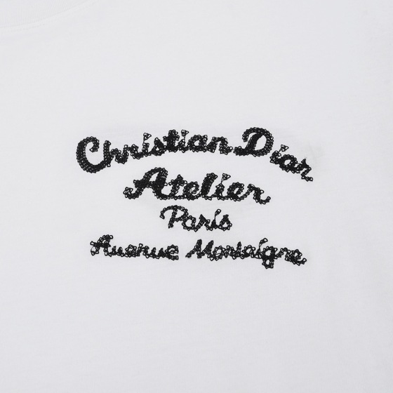 Tee Dior Atelier White Ss2022