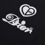 Tee Dior Heart Font Black Ss 2022