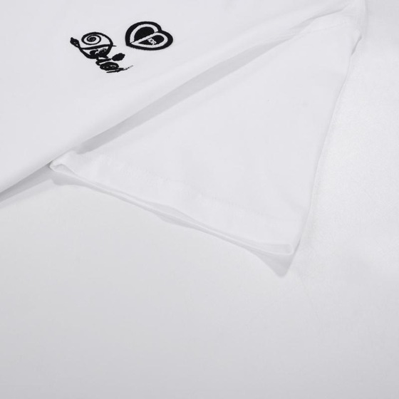 Tee Dior Heart Font White Ss 2022