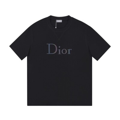 Tee Dior Hologram Black Ss2022
