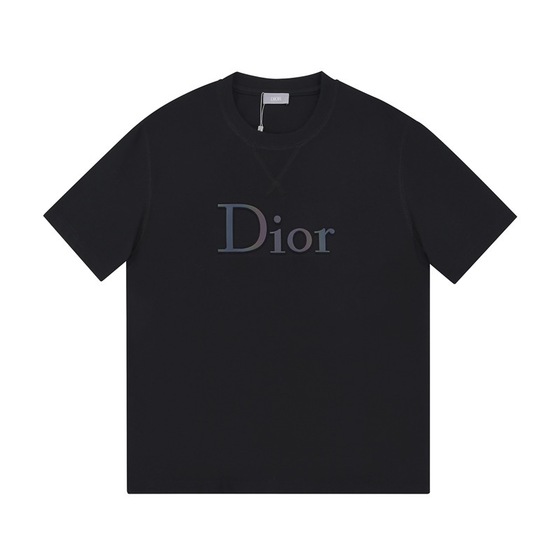 Tee Dior Hologram Black Ss2022