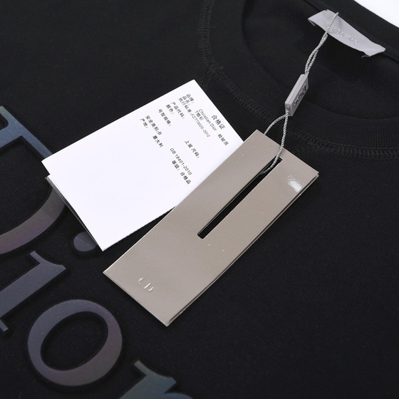 Tee Dior Hologram Black Ss2022