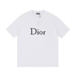 Tee Dior Logo Basic White Ss2022