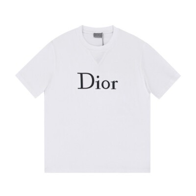 Tee Dior Logo Basic White Ss2022