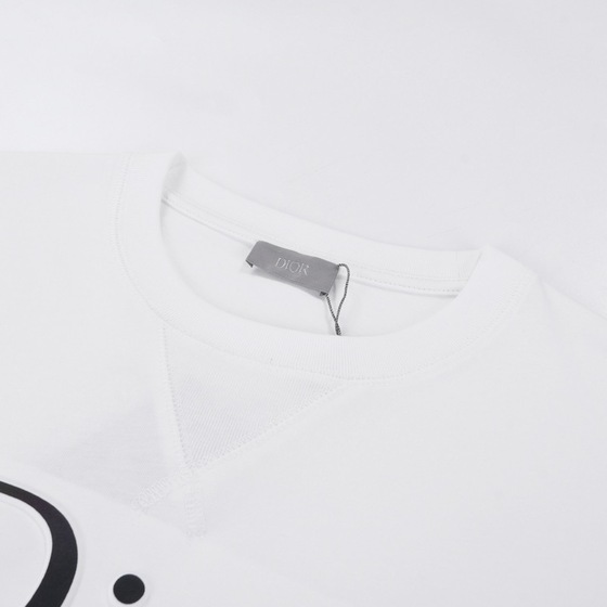 Tee Dior Logo Basic White Ss2022