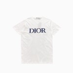 Tee Dior Logo Navy White Ss2022