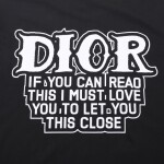 Tee Dior Monster Black Ss2022