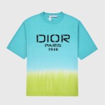 Tee Dior Ombre Yellow Green 1946 Ss2022