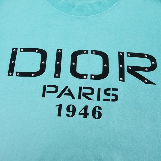 Tee Dior Ombre Yellow Green 1946 Ss2022