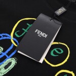 Tee Fendi Cartoon Black Ss2022