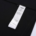 Tee Fendi Cartoon Black Ss2022