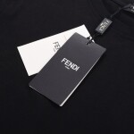 Tee Fendi Double F Black Ss2022