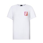 Tee Fendi Double F White Ss2022