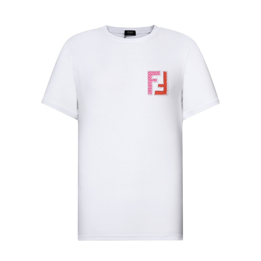 Tee Fendi Double F White Ss2022