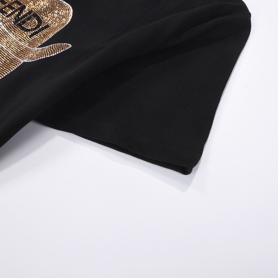 Tee Fendi Gentle Black Ss2022