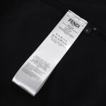 Tee Fendi Gentle Black Ss2022