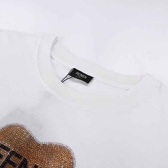 Tee Fendi Gentle White Ss2022