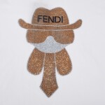 Tee Fendi Gentle White Ss2022